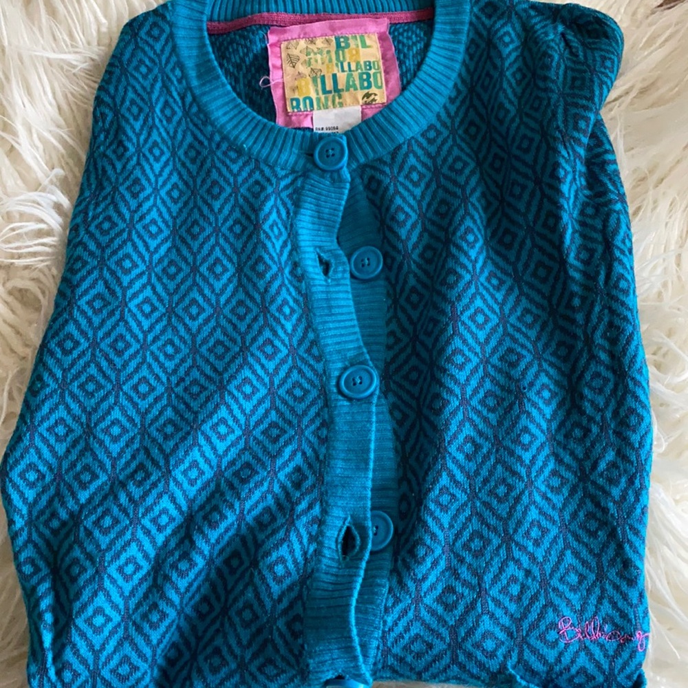 BILLABONG 3/4 cardigan with pockets